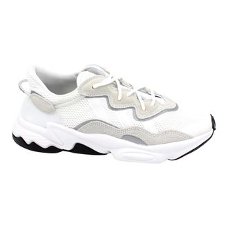 adidas Technische stoffen veterschoen met su&egrave;de inzetstukken - Heren - Hardloopschoenen - Wit - 45 1/3 EU - Su&egrave;de - Fitness