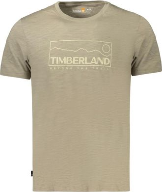 Timberland Hombre, Camisetas, Verde, Talla: XL