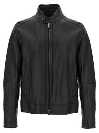 Men's HUGO BOSS Leather Jackets - up to −66% | Stylight