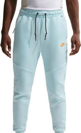 Nike Mens Tech Fleece Joggers - Orange/Blue Size 3XL