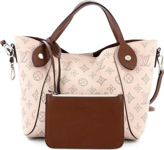 Louis Vuitton Hina Handbag Mahina Leather PM shoulder bag - Toni neutri