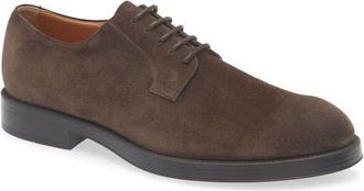 Tod's Plain Toe Derby in Testa Moro at Nordstrom, Size 11.5Us