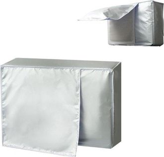No Brand Funda Para Unidad Exterior De Aire Acondicionado - 86x35x60cm - Impermeable - Con Solapa De Ventilaci&oacute;n - Funda Protectora Para La Unidad Principal De