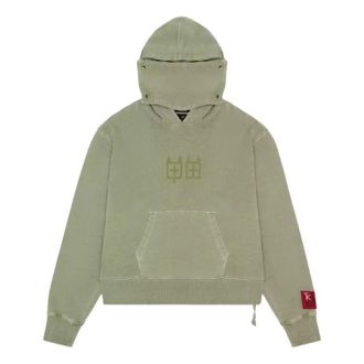 Ksubi x Trippie Redd Devil Trip Hoodie Khaki MTR24FL003