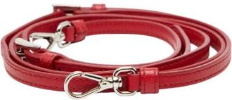 Prada Pre-owned Accessories, female, Red, Size: ONE SIZE Pre-owned Leather Shoulder Strap