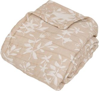 Atmosphera Atmosphera - Nuvia Colcha De Lino Beige 260x240cm Cr&eacute;ateur DInt&eacute;rieur