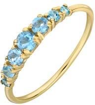 Bony Levy 14K Gold Multi-Stone Ring in 14K Yellow Gold Peridot at Nordstrom Rack, Size 5.5