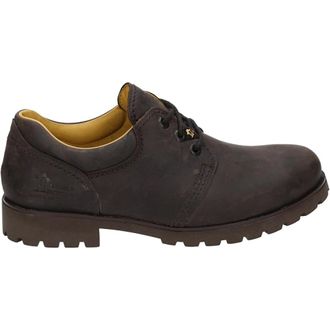 Panama Jack Casual Bruin Leren Herenschoenen - Heren - Veterschoenen - Bruin - 43 EU - Leer - Schoenen