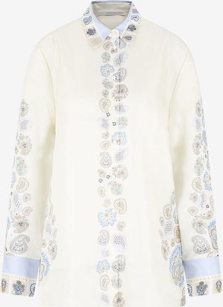 Herzen&rsquo;s Angelegenheit Hemd aus K&ouml;per mit Paisleymuster