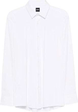 HUGO BOSS Camisa P-Hank Slim-Fit - Shirts - Hombre - Blanco - 2XL