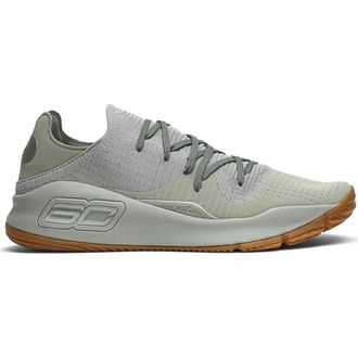 Under Armour Curry 4 Low Basketbal Heren Groen Trainers