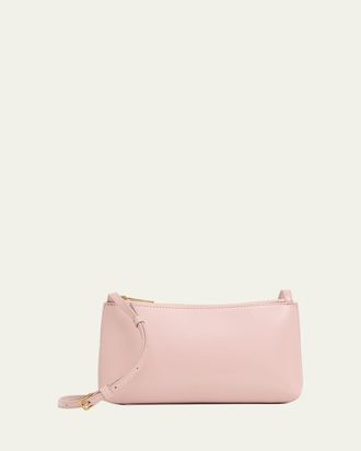 Mansur Gavriel Gaia Mini Leather Crossbody Bag