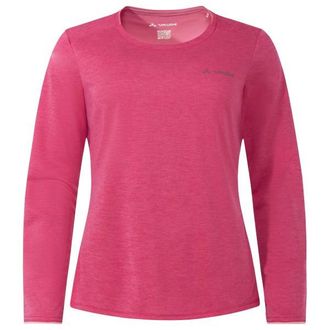 Vaude Essential L/S T-Shirt Funktionsshirt f&uuml;r Damen | rosa