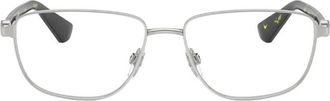 Burberry Demo Rectangular Mens Eyeglasses BE1393 1005 55