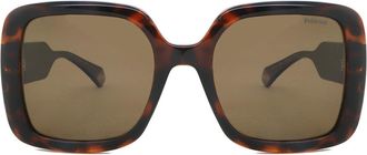 Polaroid PLD 6168/S 086/SP Womens Sunglasses Tortoiseshell Size 54