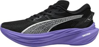Puma Deviate Nitro 3 Running Shoes in PUMA Black/Dark Amethyst Women