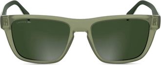 Lacoste Occhiali da sole con stampa - Verde