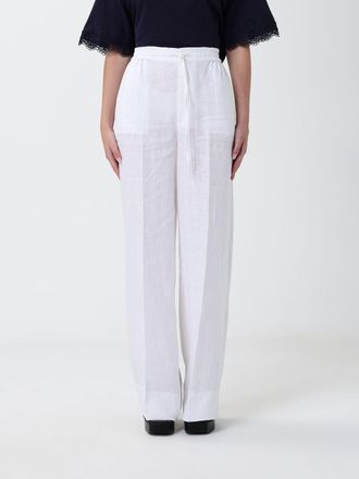 Twinset Pantaloni palazzo in lino