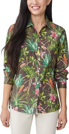 J.McLaughlin J.Mclaughlin Britt Silk-Blend Blouse