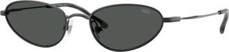 Diesel Dl 1024T Zonnebril - unisex - Zonnebrillen - Zwart - 52 MM - Accessoires
