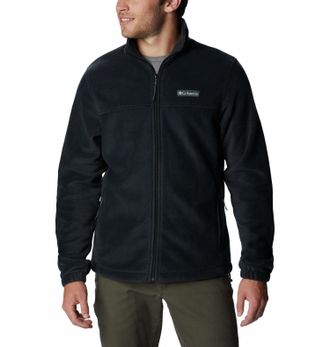 Columbia Fleecejacke COLUMBIA STEENS MOUNTAIN FULL ZIP 2.0, Herren, Gr. XXL, schwarz, Fleece, Obermaterial: 100% Polyester, unifarben, elastischer Bund, Jacken