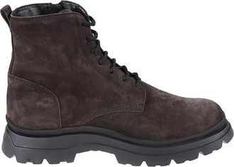 Hogan Schoenen, Heren, Bruin, 42 1/2 EU, Leer, H692 Enkellaarsjes