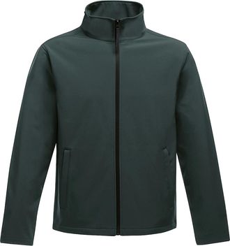 Regatta Mens Regatta Standout Mens Ablaze Printable Softshell Jacket - Black - Size: 38/Regular
