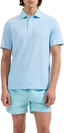 Bugatchi Quinn Colorblock Swim Trunks in Turquoise at Nordstrom, Size Xx-Large