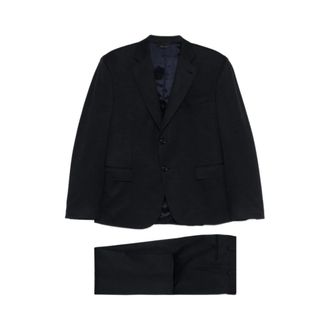 Brioni Truien - Heren - Business pakken - Blauw - XL - Kostuums