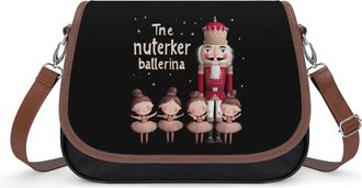 Generic Nutcracker Ballerina Fashion Womens Crossbody Bags Novelty Handbag Shoulder Bag Purse