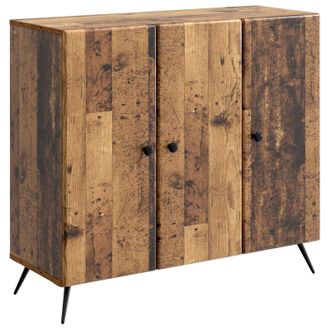 vidaXL Aparador Madera Envejecida 89 X 34,5 X 80 Cm Vidaxl