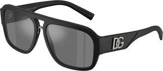 Dolce & Gabbana DG4403 25256G Mens Sunglasses Black Size 58