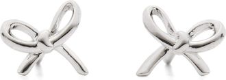 Kate Spade New York mini bow stud earrings in Silver at Nordstrom