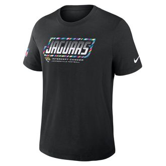 Nike Jacksonville Jaguars Crucial Catch Sideline Nike Mens Dri-FIT NFL T-Shirt in Black | 034J00AZUF-F9R