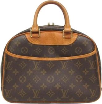 Louis Vuitton Pre-owned Handbags, female, Brown, Size: ONE SIZE Pre-owned Trouville Handbag