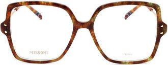 Missoni Ladies Brown Butterfly Eyeglass Frames MIS 0005