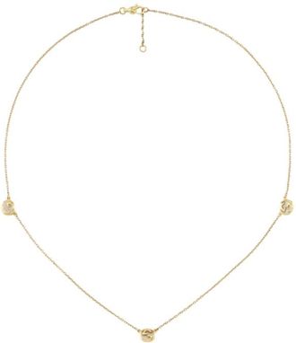 Gucci Interlocking G 18k Yellow Gold Necklace - YBB874195001