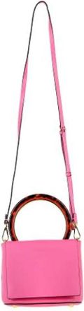 Marni Tweedehands leren handtassen - Dames - Vintage Handtas - Roze - ONE Size - Leer - Vintage