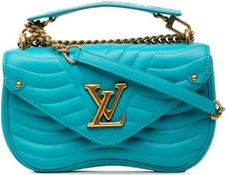 Louis Vuitton Pre-owned Handbags, female, Blue, Size: ONE SIZE Pre-owned Vintage Handbag