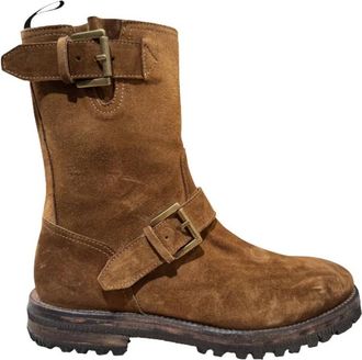 Calce X2433Silk Tabac - Dames - Enkellaarsjes - Bruin - 37 EU - Schoenen