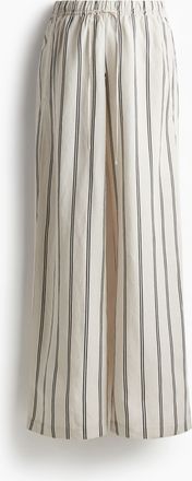 H&M MAMA Before & After Hose aus Leinenmix - Beige