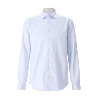 Stenstr&ouml;ms Formal Shirts - Heren - Zakelijke Overhemden - Blauw - L - Overhemden