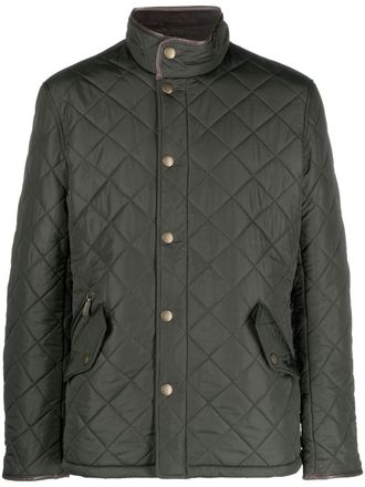 Barbour Gewatteerd jack - Groen