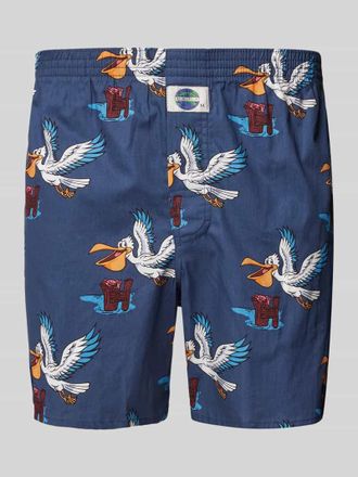 Deal Boxershorts mit elastischem Bund in Blau, Größe S