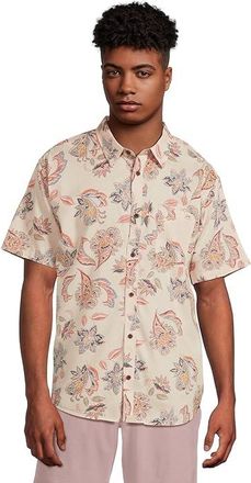 Billabong Sundays Short Sleeve Mens T Shirt Sand : LG, Cotton/Lyocell