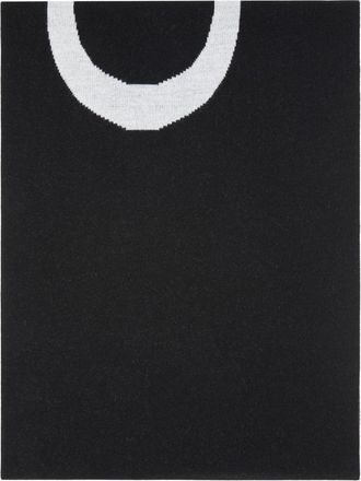 Pinko Maxi Sjaal - Dames - Wintersjaals - Zwart - ONE Size - Wol - Accessoires