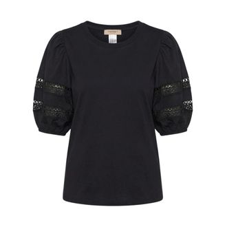 Twinset Blouses, female, Black, Size: M Blouse