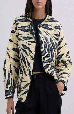 Scalpers Gstaadprint Jacket in Animalprint at Nordstrom, Size Small Eu