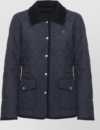 Ralph Lauren quilted single breasted jacket