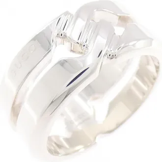 Gucci Silver 925 Band Ring (Pre-Owned)
